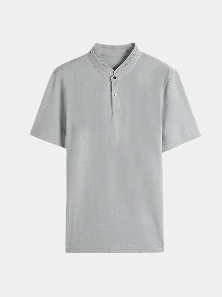 Enzo™ | Modern Polo with Stand-Up Collar