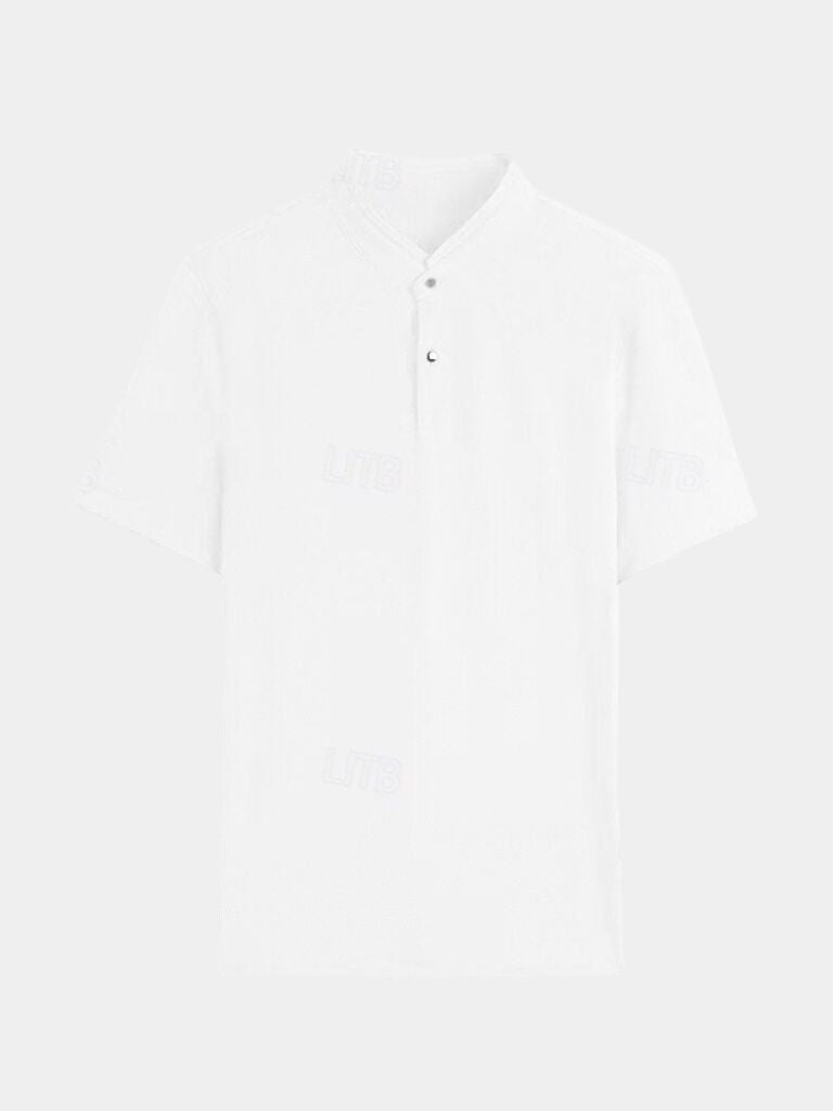 Enzo™ | Modern Polo with Stand-Up Collar