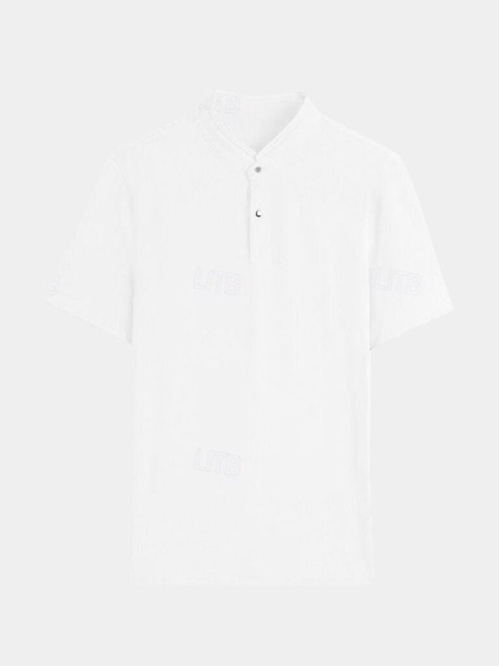 Enzo™ | Modern Polo with Stand-Up Collar