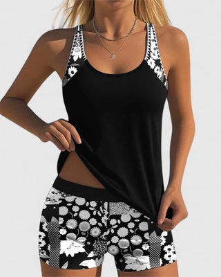 DELACROIX | Chic Marine Summer Tankini