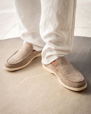 Lumira Boutique | Jean Mocassins en daim