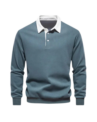 Adrian Élégant Polo Sweater