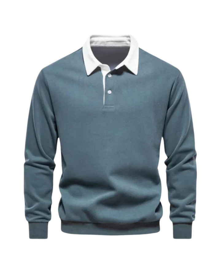 Adrian Élégant Polo Sweater