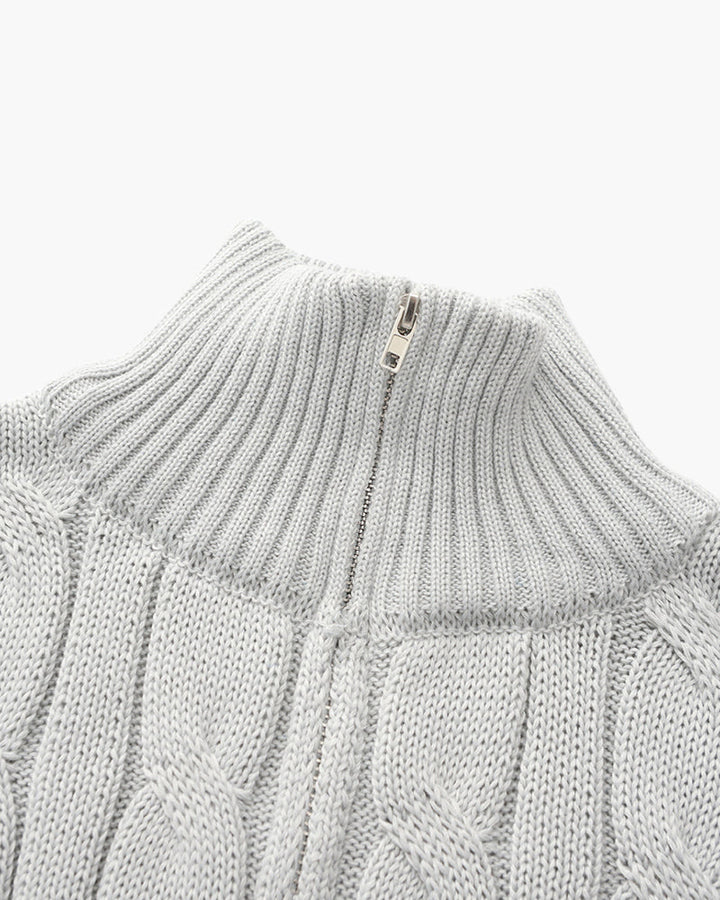 Lumira Boutique | Pull à Col Zippé Verbier