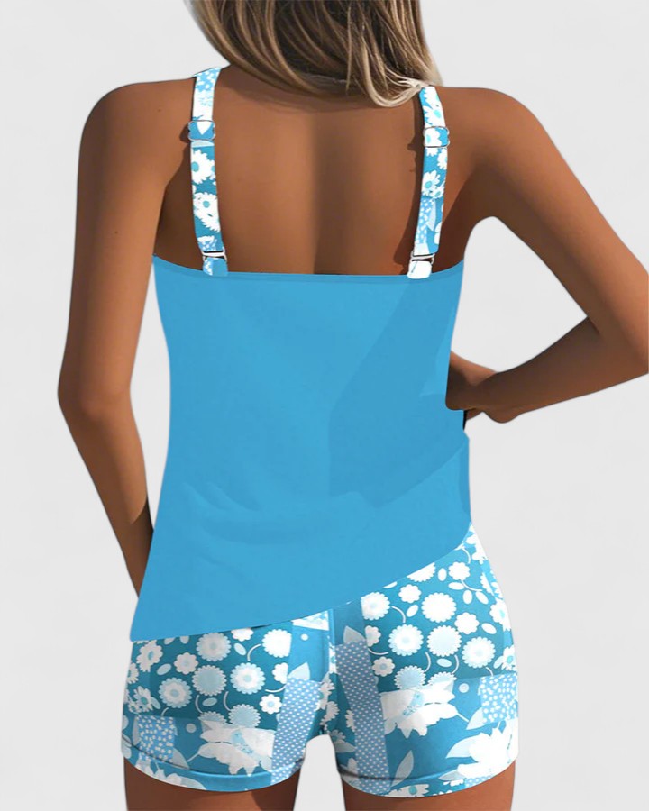 DELACROIX | Chic Marine Summer Tankini