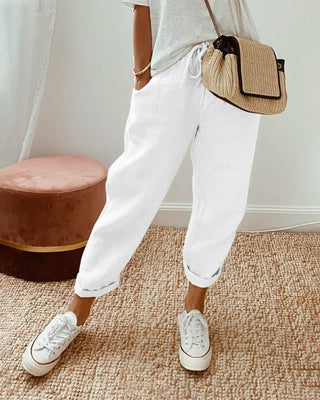Lumira Boutique | Pantalon Agatha Décontracté & Élégant