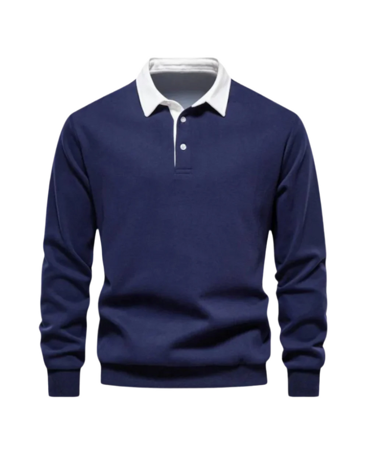 Adrian Élégant Polo Sweater