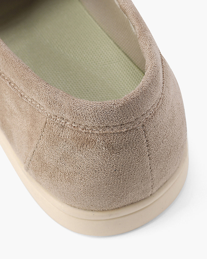 Lumira Boutique | Jean Mocassins en daim