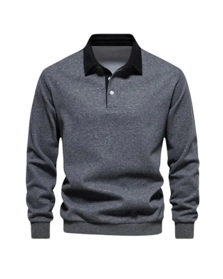 Adrian Élégant Polo Sweater