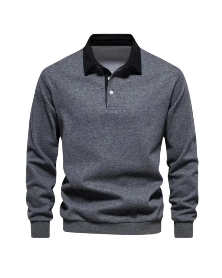 Adrian Élégant Polo Sweater