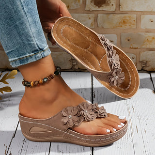 DELACROIX | Élora Floral Comfort Sandals