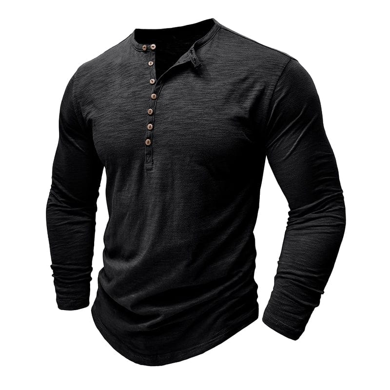 ALTON™ | Slub Jersey Henley T-Shirt