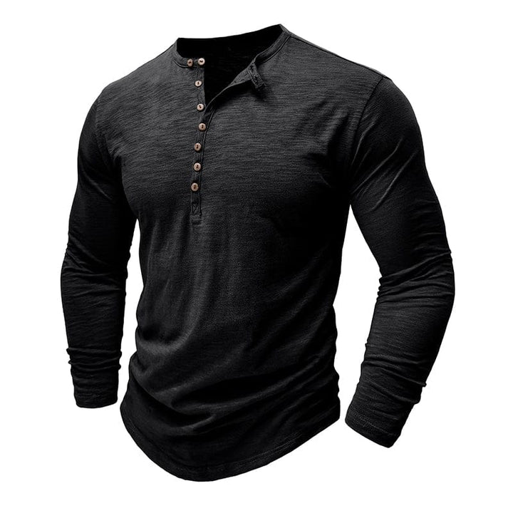 ALTON™ | Slub Jersey Henley T-Shirt