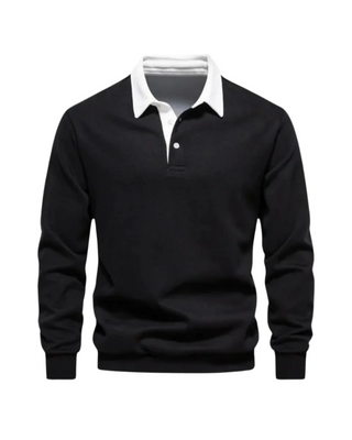 Adrian Élégant Polo Sweater