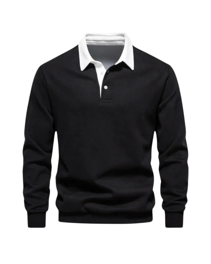Adrian Élégant Polo Sweater