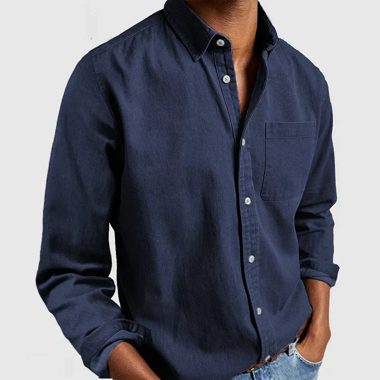 Lumira boutique | Chemise de loisirs parfaitement coupée en coton
