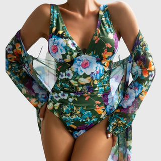 DELACROIX | Chic Navy Summer Swimsuit