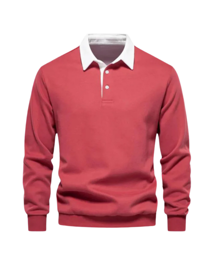 Adrian Élégant Polo Sweater