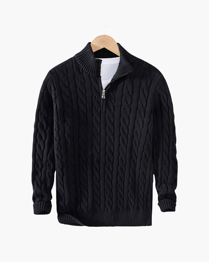 Lumira Boutique | Pull à Col Zippé Verbier