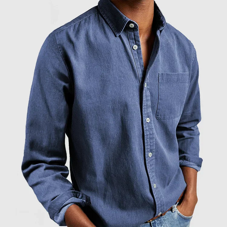 Lumira boutique | Chemise de loisirs parfaitement coupée en coton