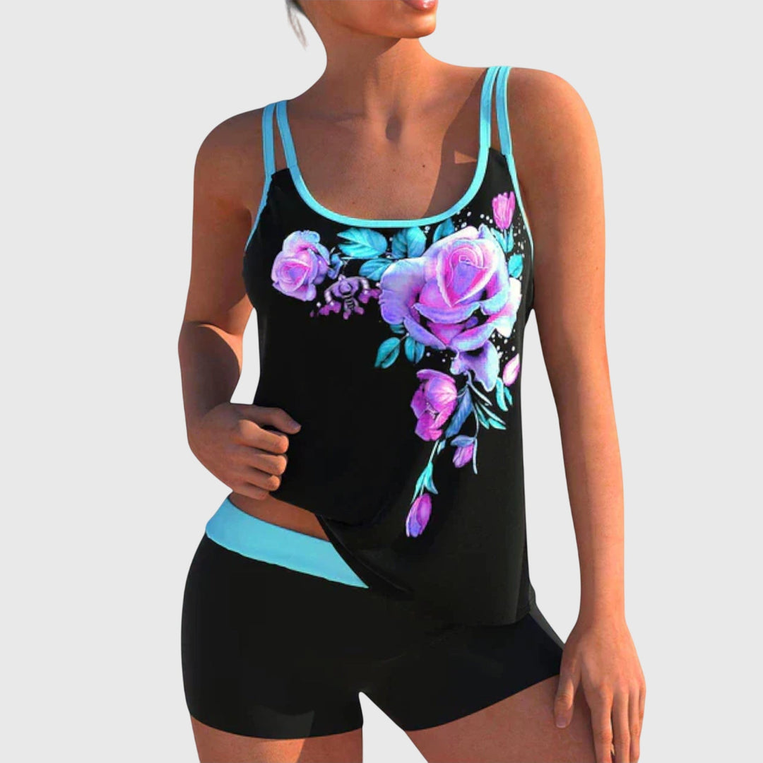 DELACROIX | Élégant Tankini Confiance Elisa