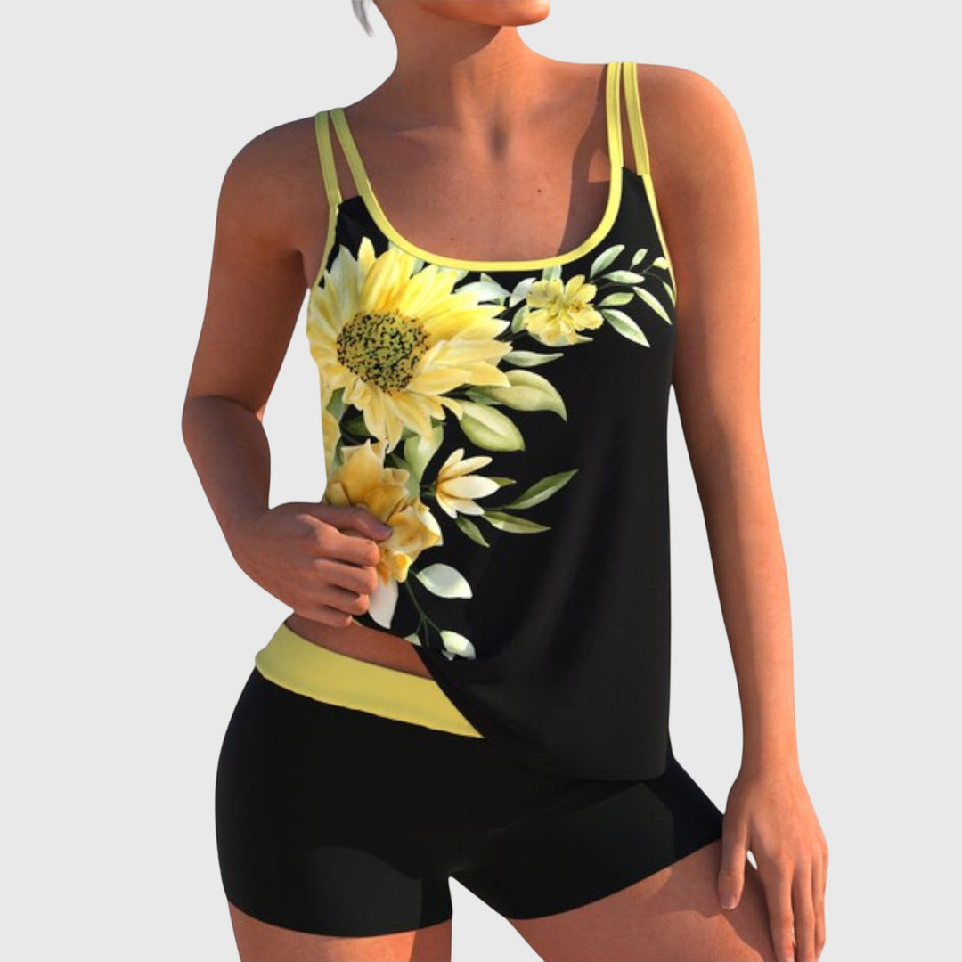 DELACROIX | Élégant Tankini Confiance Elisa
