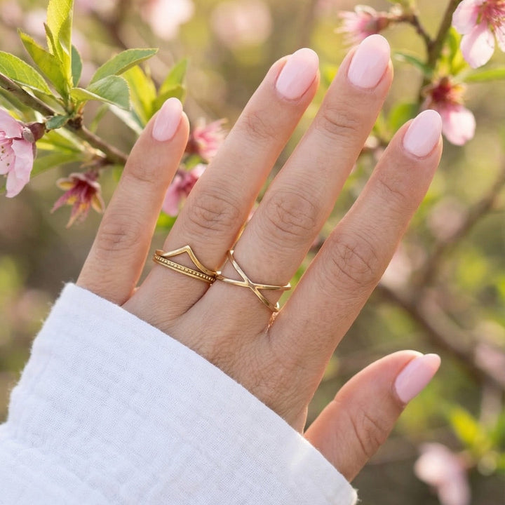 Lumira Boutique | Ensemble de 3 Bagues Bonny Dorées