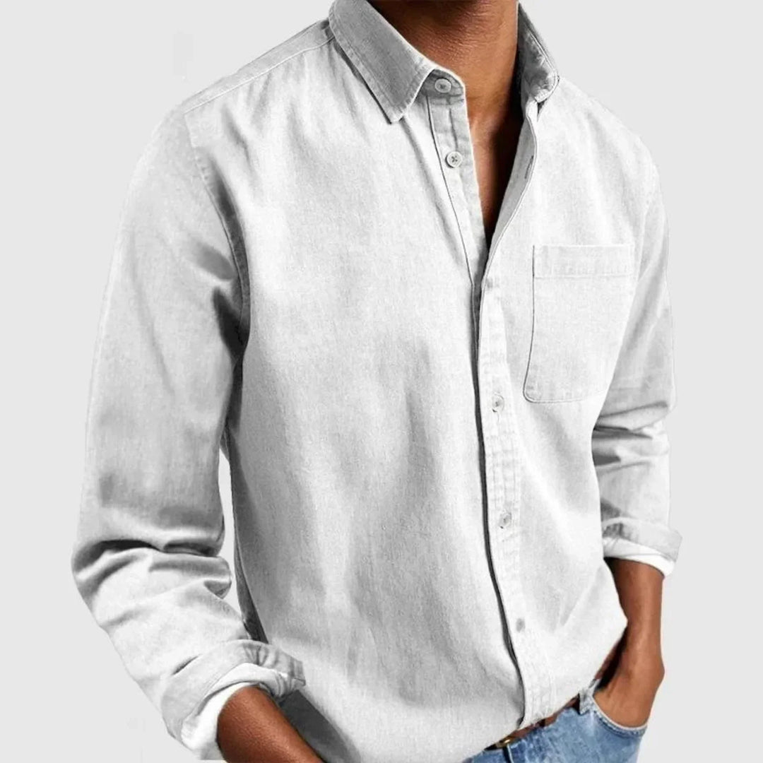 Lumira boutique | Chemise de loisirs parfaitement coupée en coton