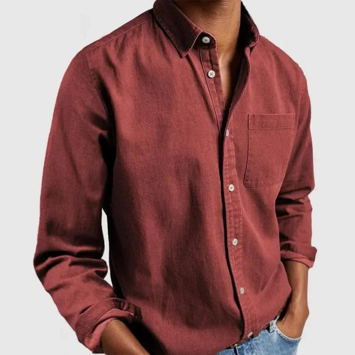 Lumira boutique | Chemise de loisirs parfaitement coupée en coton
