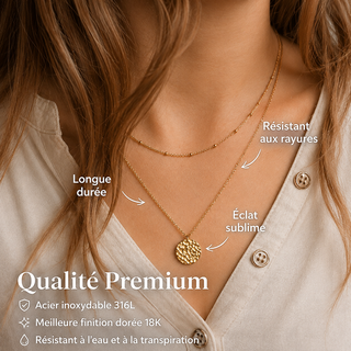 Lumira Boutique | BonnyMoonbase Collier avec Plaque en Or