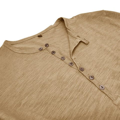 ALTON™ | Slub Jersey Henley T-Shirt