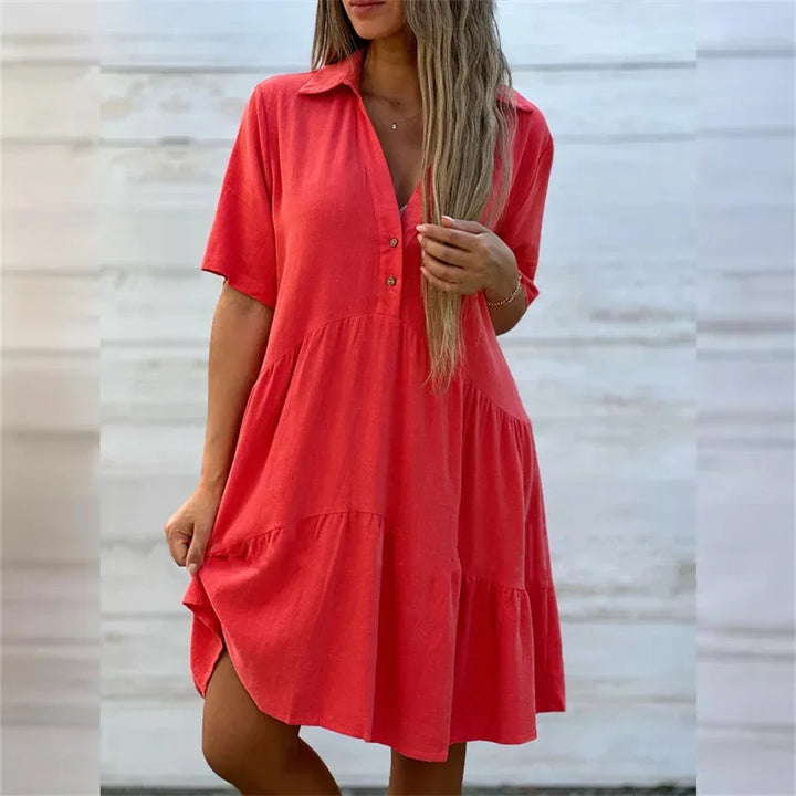 Lumira Boutique | Robe élégante pour femmes avec décolleté en V