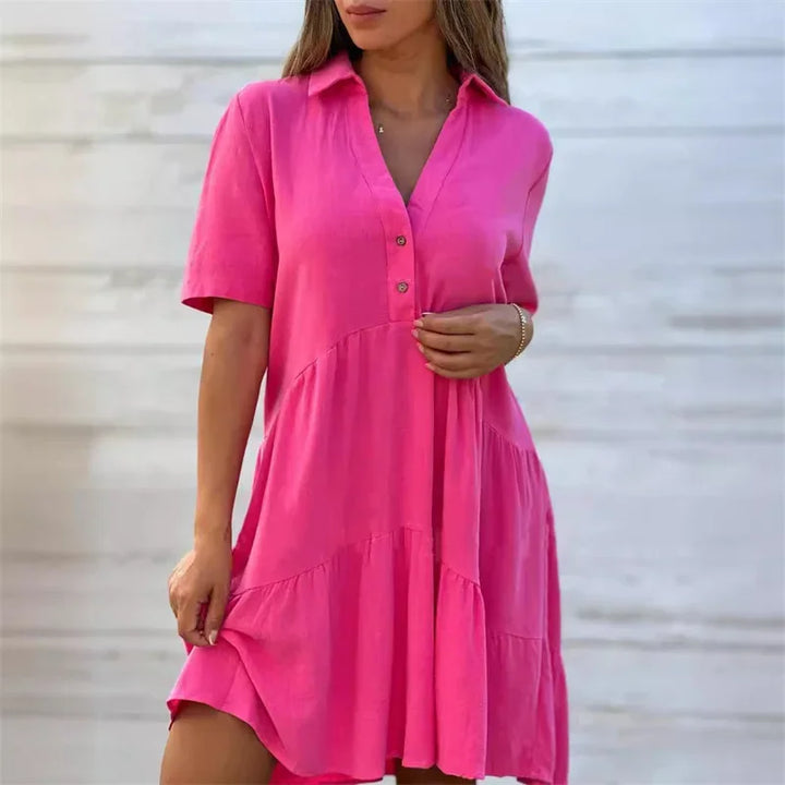 Lumira Boutique | Robe élégante pour femmes avec décolleté en V