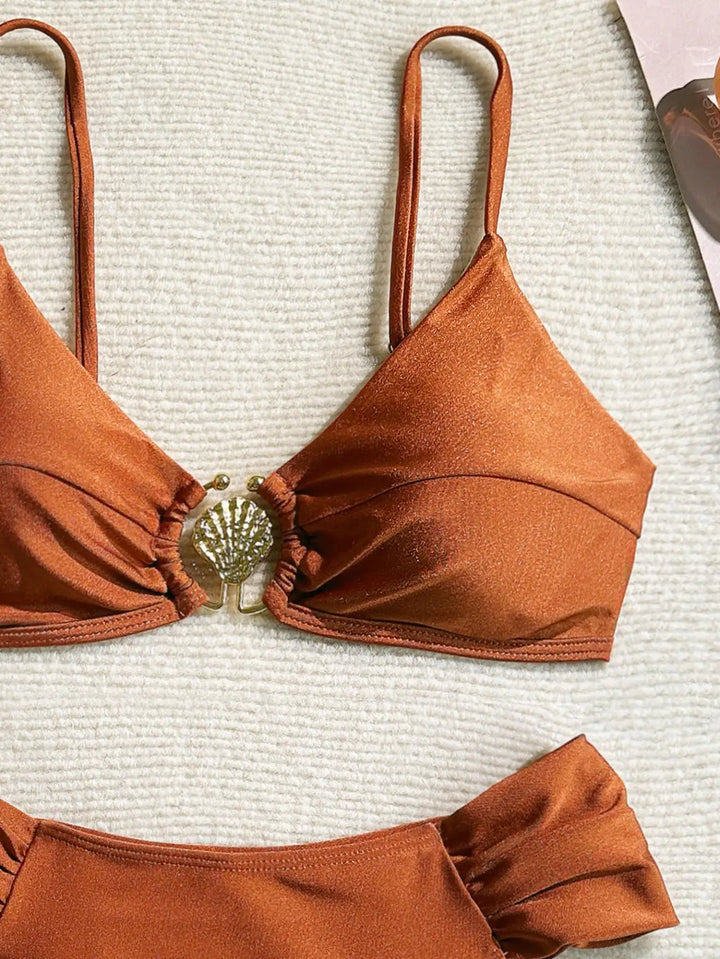 Bikini Élise - Taille haute et effet push-up