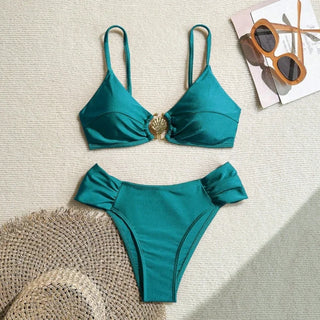 Bikini Élise - Taille haute et effet push-up