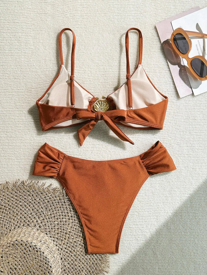 Bikini Élise - Taille haute et effet push-up
