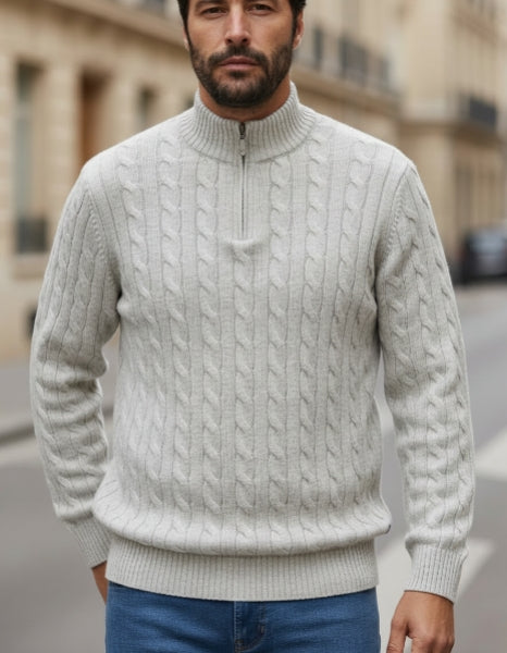 Lumira Boutique | Loïc Pull à Col Zippé