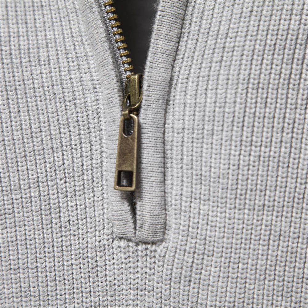 Lumira Boutique | Mathis Pull Zippé en Coton