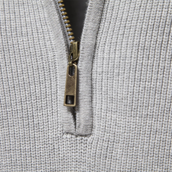 Lumira Boutique | Mathis Pull Zippé en Coton