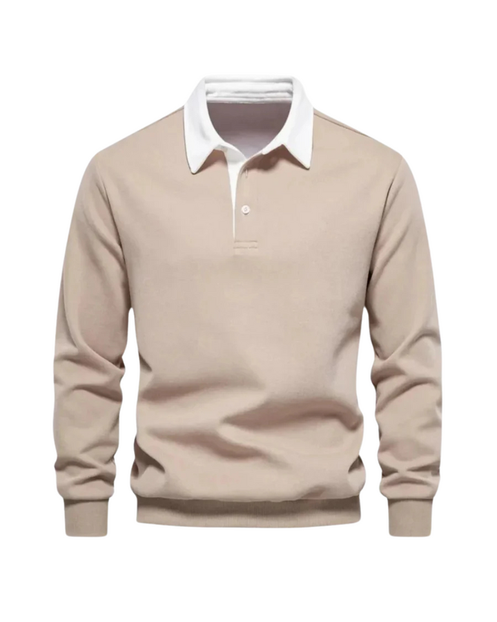 Adrian Élégant Polo Sweater