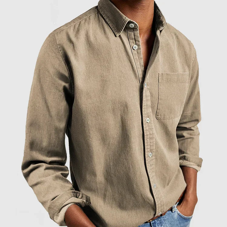 Lumira boutique | Chemise de loisirs parfaitement coupée en coton