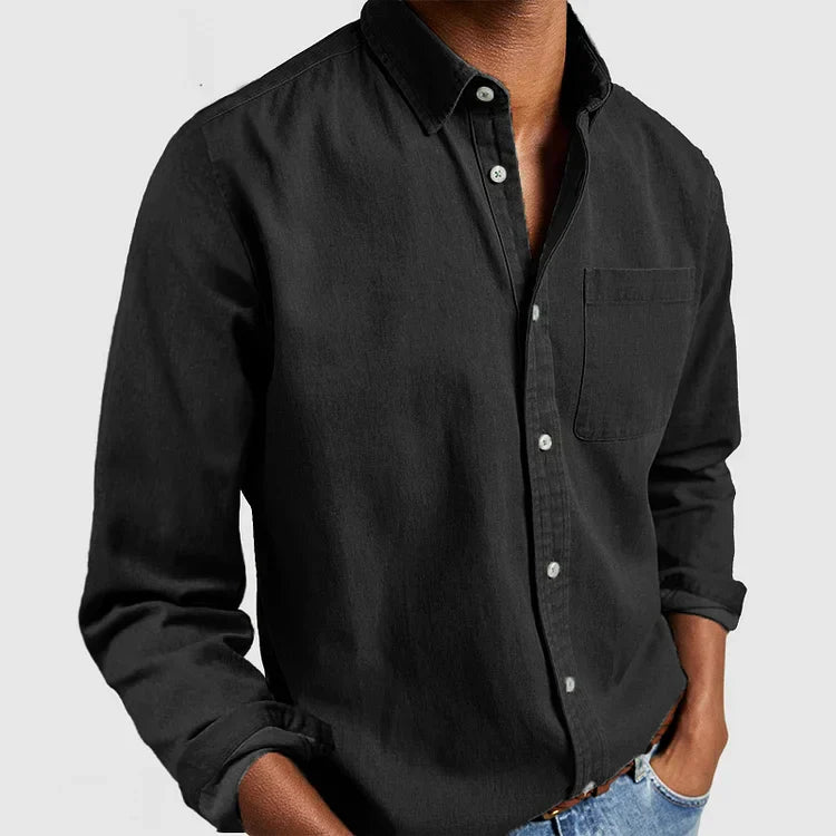 Lumira boutique | Chemise de loisirs parfaitement coupée en coton