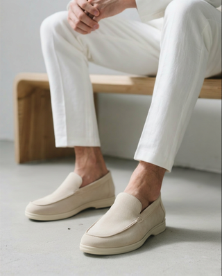 Lumira Boutique | Jean Mocassins en daim