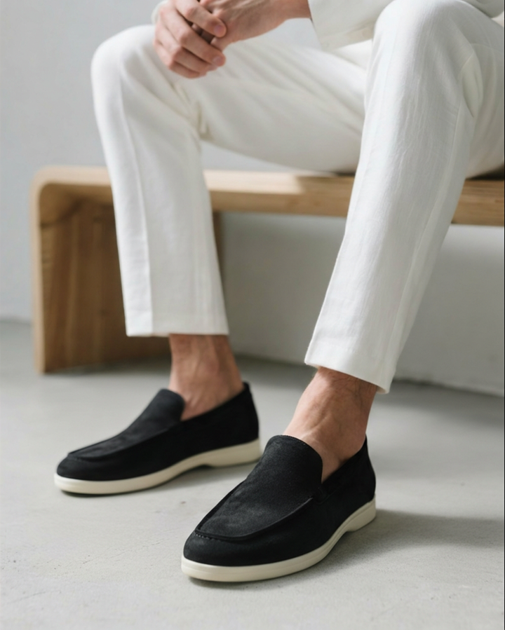 Lumira Boutique | Jean Mocassins en daim