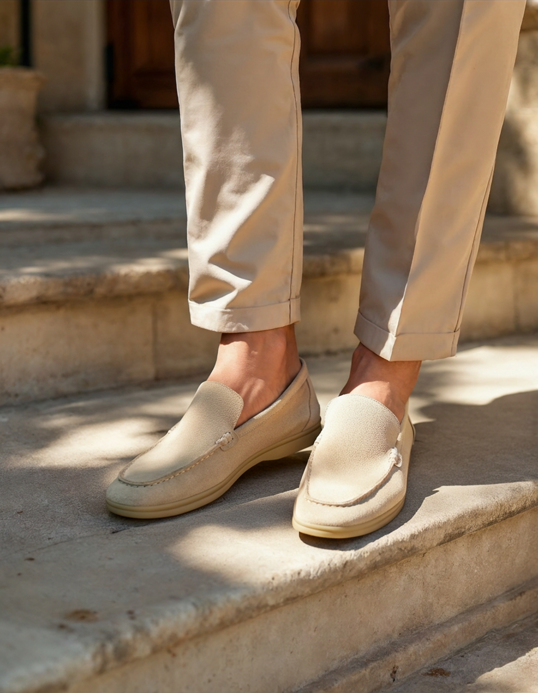 Lumira Boutique | Pierre Mocassins en Suède Premium