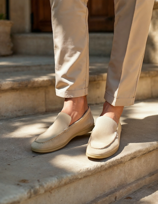 Lumira Boutique | Pierre Mocassins en Suède Premium