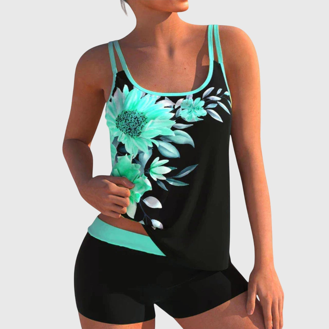 DELACROIX | Élégant Tankini Confiance Elisa