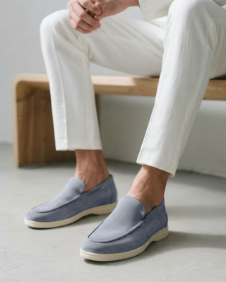 Lumira Boutique | Jean Mocassins en daim