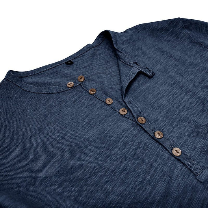 ALTON™ | Slub Jersey Henley T-Shirt