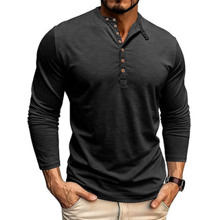 ALTON™ | Slub Jersey Henley T-Shirt